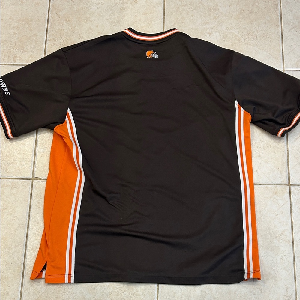 Vintage NFL Cleveland Browns Baseball Jersey. Size XL. Button down. - Picture 7 of 8